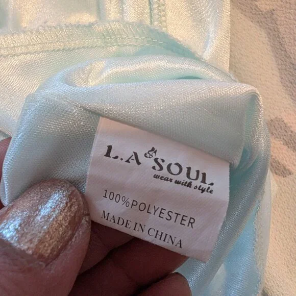 EUC LA Soul Fit & Flare Mini Dress in Trash Panda Print size Medium - Picture 5 of 10